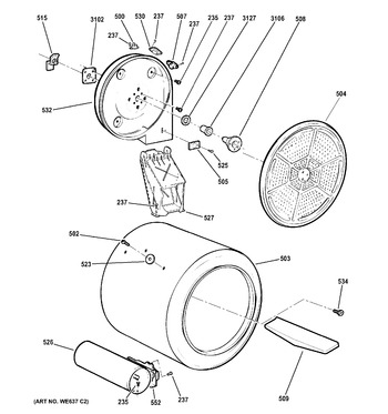 Diagram for GTDL210GD3WW