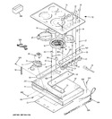 Diagram for 1 - Control Panel & Cooktop