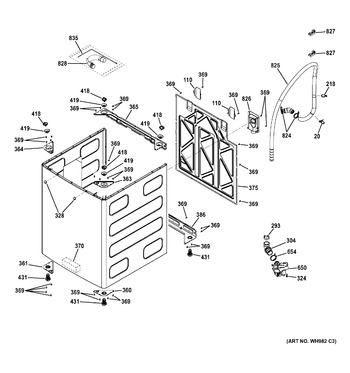 Diagram for GTWN7450D0WW