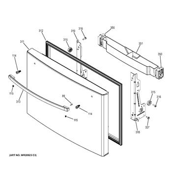 Diagram for GNE26GGDCWW