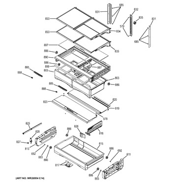 Diagram for GNE26GGDCWW