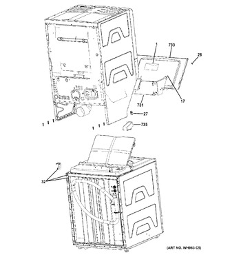 Diagram for GTUP270EM1WW