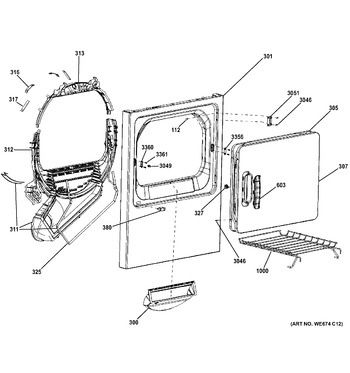 Diagram for DISR473DGFWW