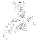 Diagram for 1 - Control Panel & Cooktop