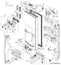 Diagram for 1 - Dispenser Door