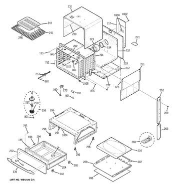 Diagram for JGS905SEK3SS