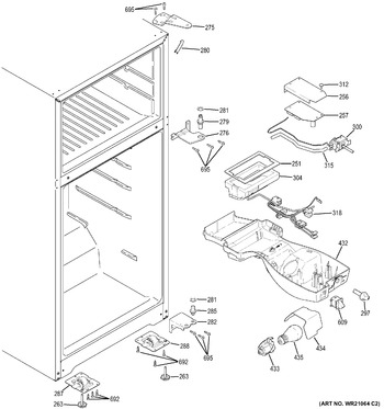 Diagram for GPE16DTHBRWW