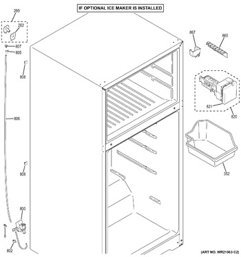 Diagram for GPE16DTHBRWW