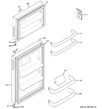 Diagram for HPE15BTHBRWW