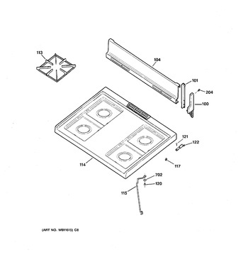 Diagram for RGB508PEF1WH