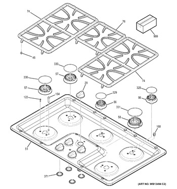 Diagram for JGP633SET2SS