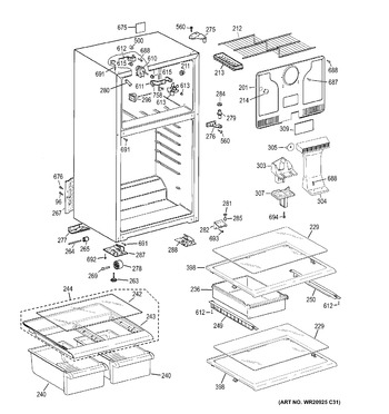 Diagram for HTH18EBDERWW