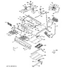 Diagram for 1 - Control Panel, Gas & Burner Parts