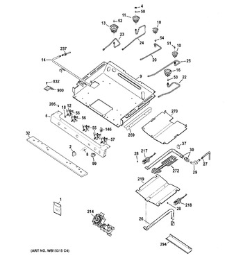 Diagram for JGB697EEH1ES