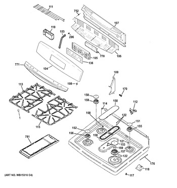 Diagram for JGB697EEH1ES