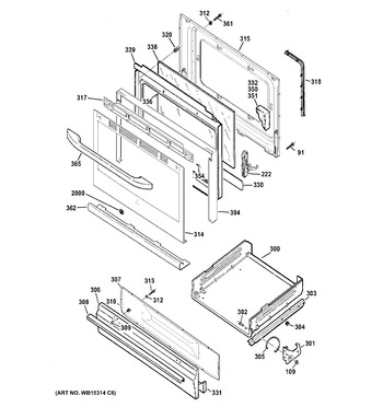 Diagram for JGBS65REF1SS