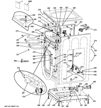 Diagram for GFWH1200D0WW