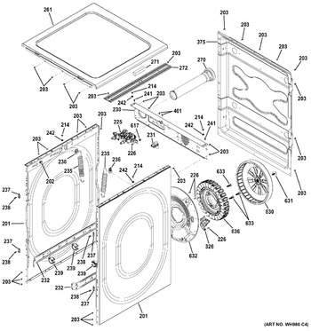 Diagram for GFWR2700H0WW