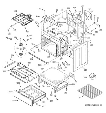 Diagram for JB740DF2BB