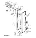 Diagram for 1 - Freezer Door