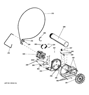 Diagram for GFDN240EL1WW