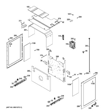 Diagram for JGB850SEF2SS