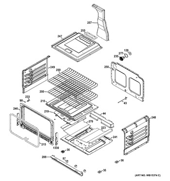 Diagram for JGB850SEF2SS