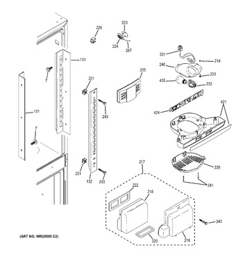 Diagram for GDE23GSHBRSS