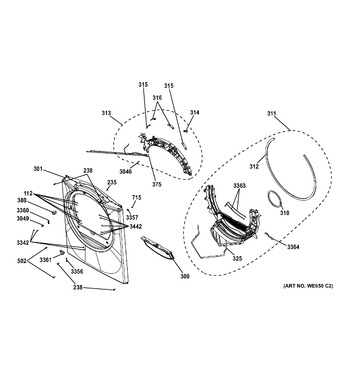 Diagram for GFDN110GD0WW