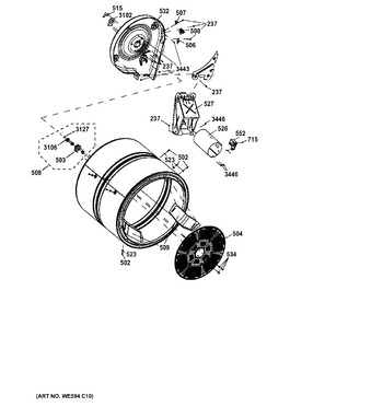 Diagram for GFDN110GD0WW