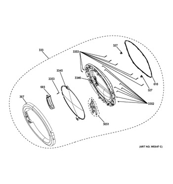 Diagram for GFDN120GD0WW