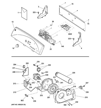 Diagram for GTDS560EF3WS