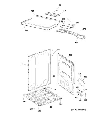 Diagram for GTDL210ED0WW