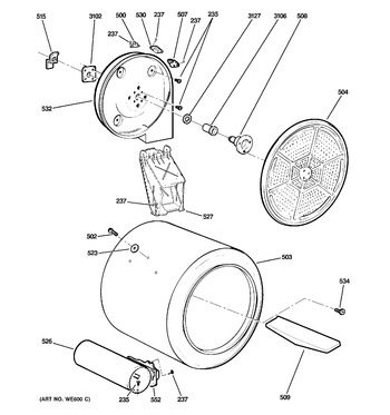 Diagram for GTDS560GF0WS