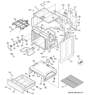 Diagram for JB250RF3SS