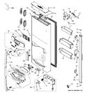 Diagram for 1 - Dispenser Door