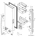 Diagram for 2 - Fresh Food Door - Lh