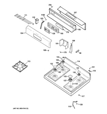 Diagram for RGB780DEH1CC