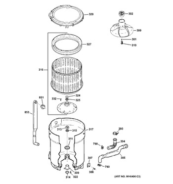 Diagram for GTWN5550D1WW