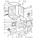 Diagram for 1 - Backsplash, Cabinet & Front Panel