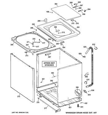 Diagram for GHWN4250D2WW