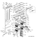 Diagram for 4 - Shelves & Drawers