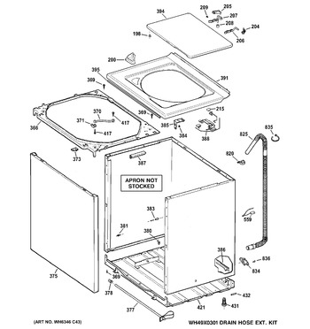 Diagram for GCWN4950D2WS