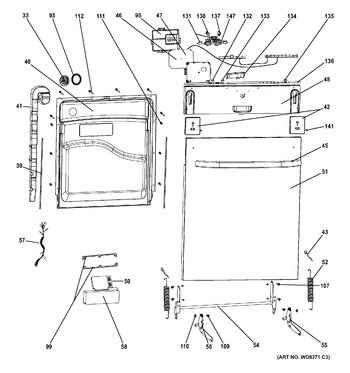 Diagram for GLDT696D00SS