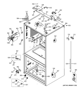 Diagram for CFE29TSDFSS