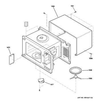 Diagram for JES2051DN2WW