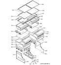 Diagram for 4 - Shelves & Drawers