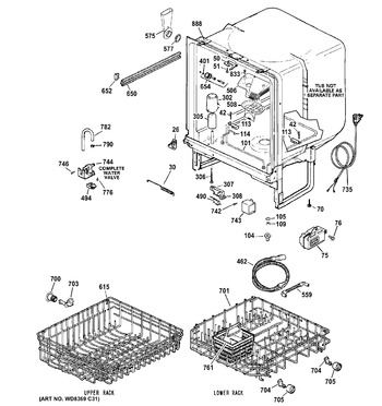 Diagram for GSD2101V45WW