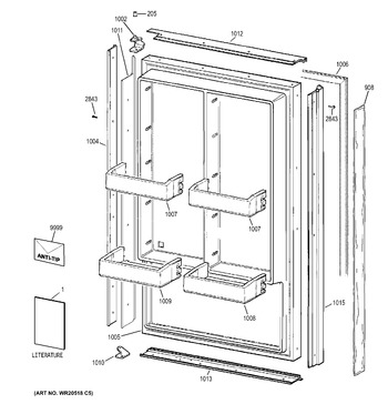 Diagram for ZIF360NHBLH