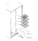 Diagram for 4 - Freezer Shelves